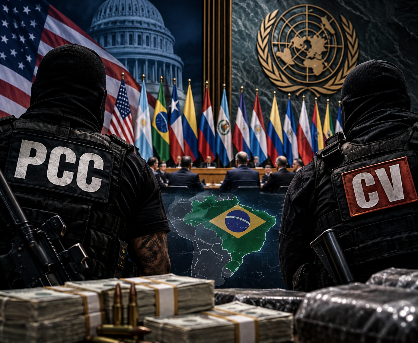 Governo Lula mantém sob sigilo por até 15 anos telegramas sobre PCC e Comando Vermelho nos EUA